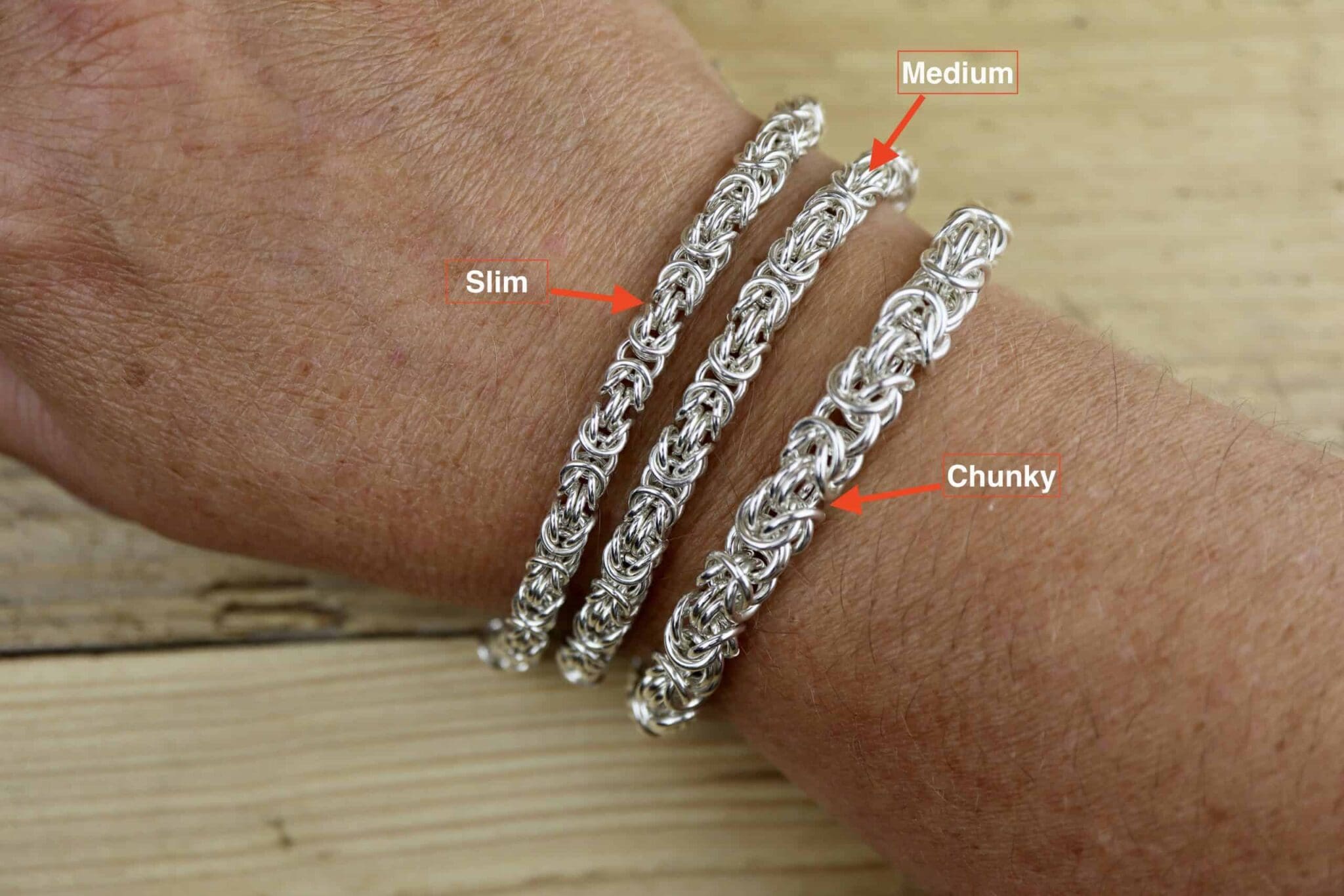 Byzantine chain maille weave kit