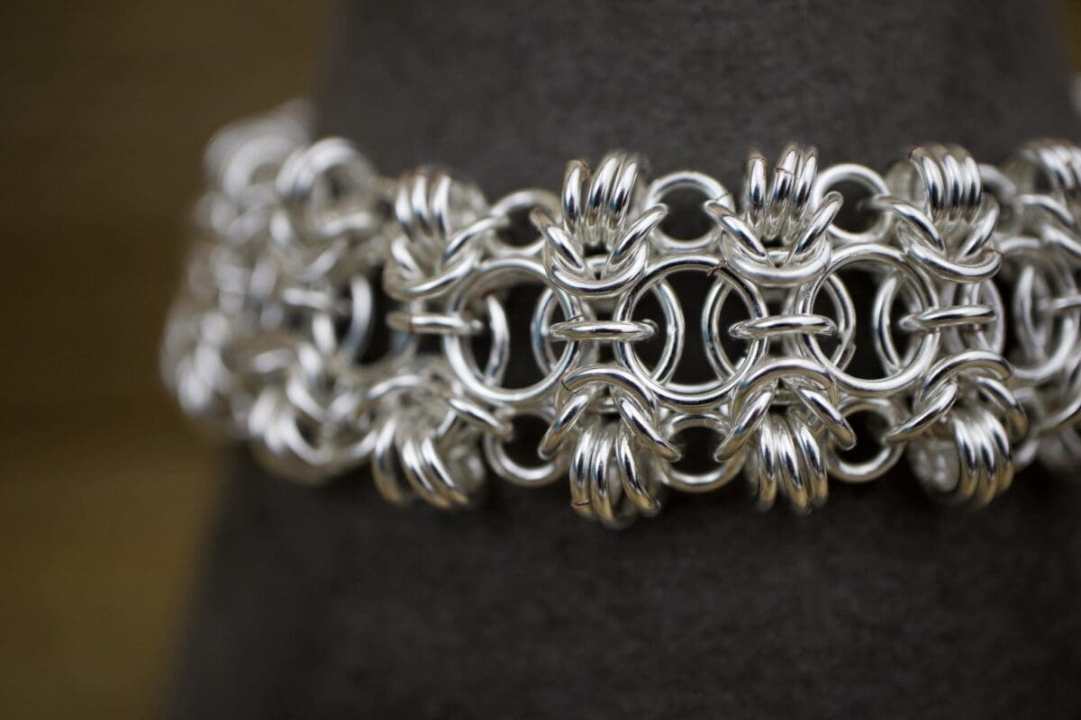 Rondo A La Byzantine Chain Maille Bracelet Kit - Image 3