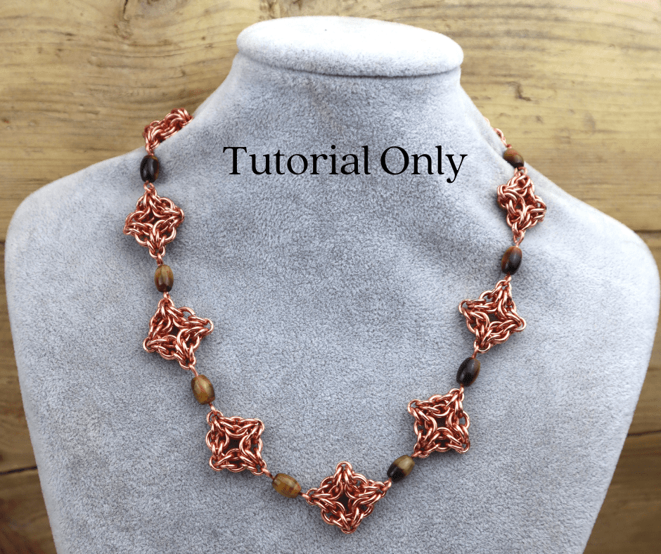 Celtic Labyrinth Unit Chain Maille Tutorial