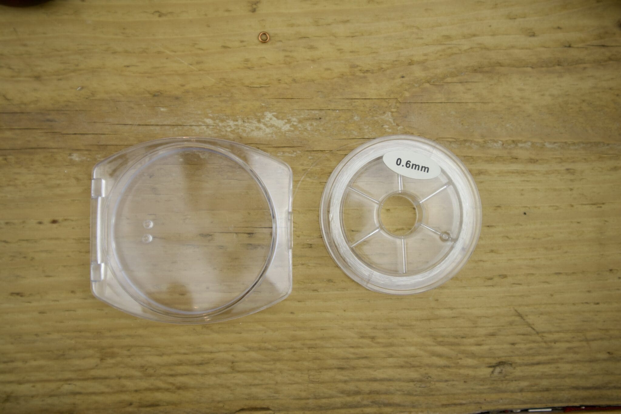 0.6mm Round Elastic Approx 15m roll.