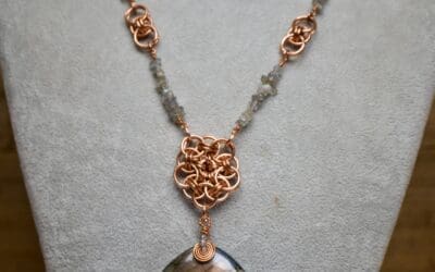 A look into the December Relax n Craft Chain Maille Box