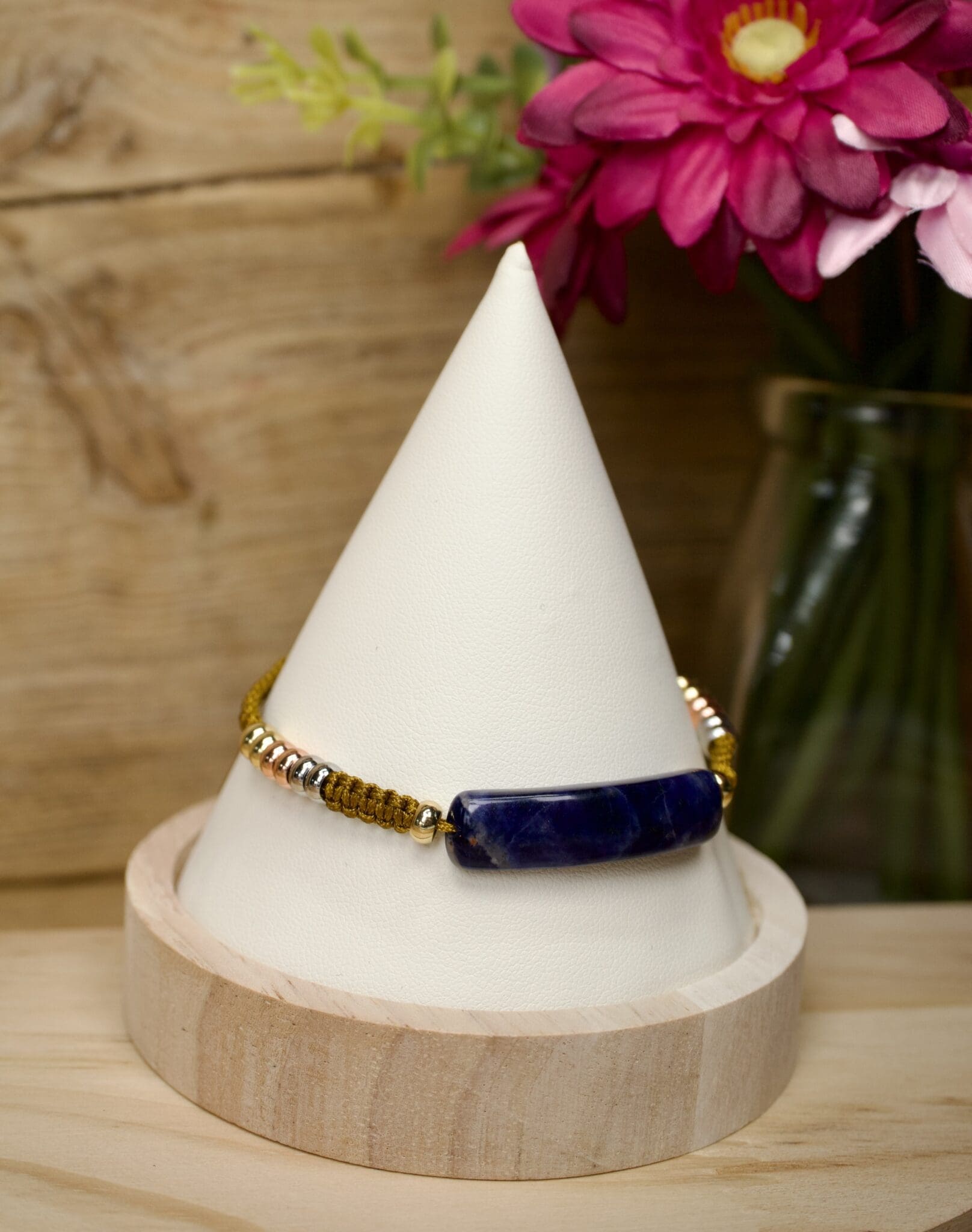 Gemstone Bar Bracelet Macrame Kit - Image 7