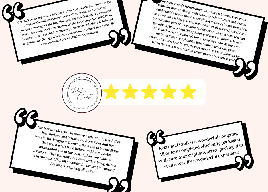 Why a Jewellery Making Subscription Box is Perfect for Every Crafter