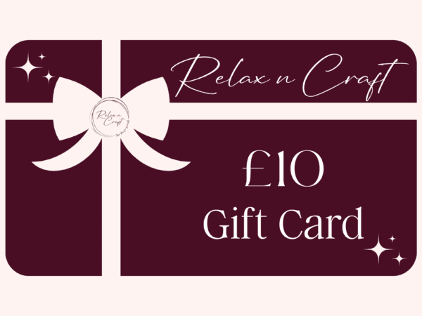 Relax n Craft Gift Card £10