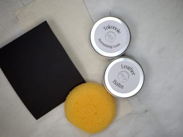 Leather Journal Finishing and Care Kit