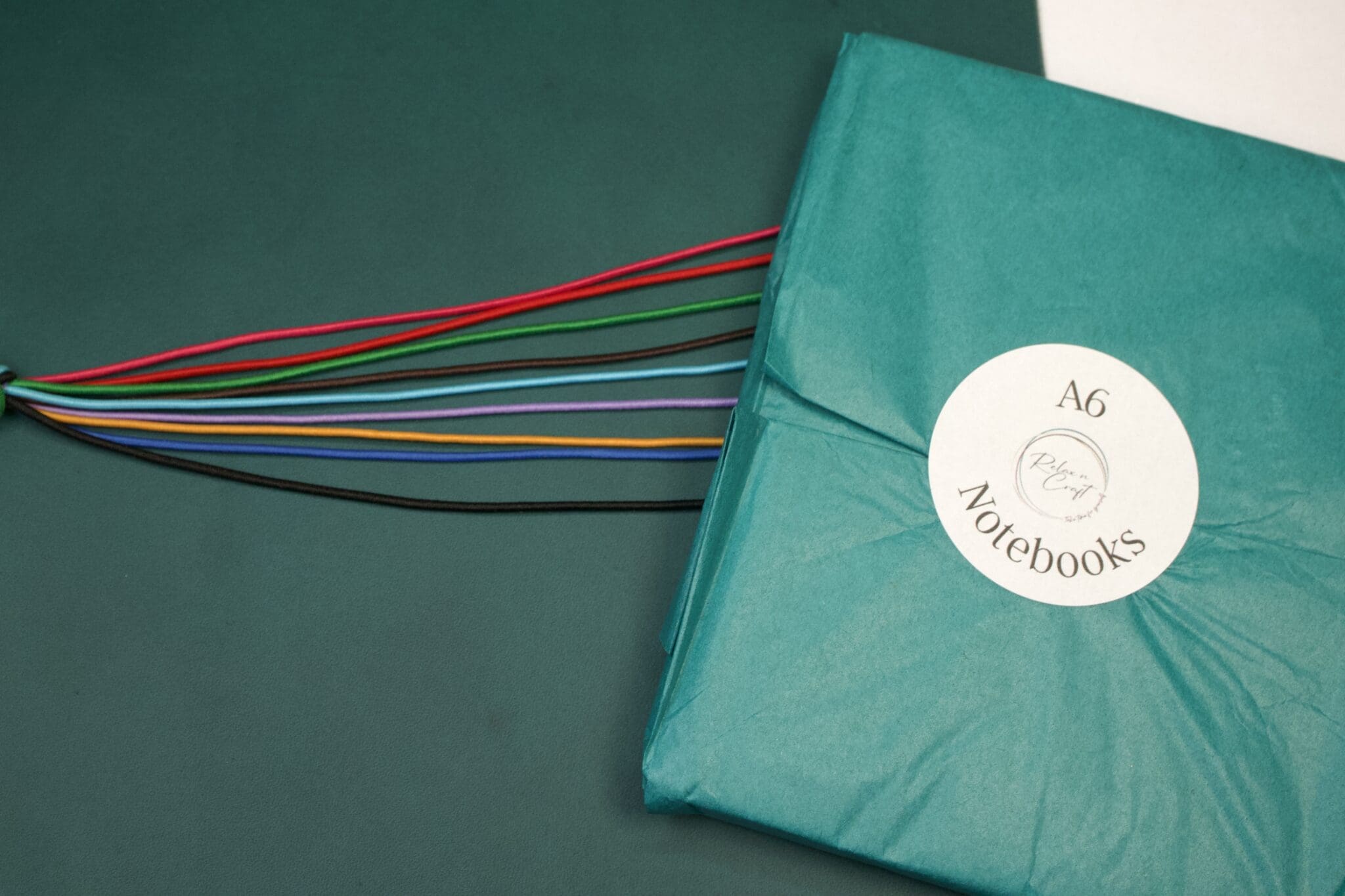 Leather Journal Cover Kit - Teal