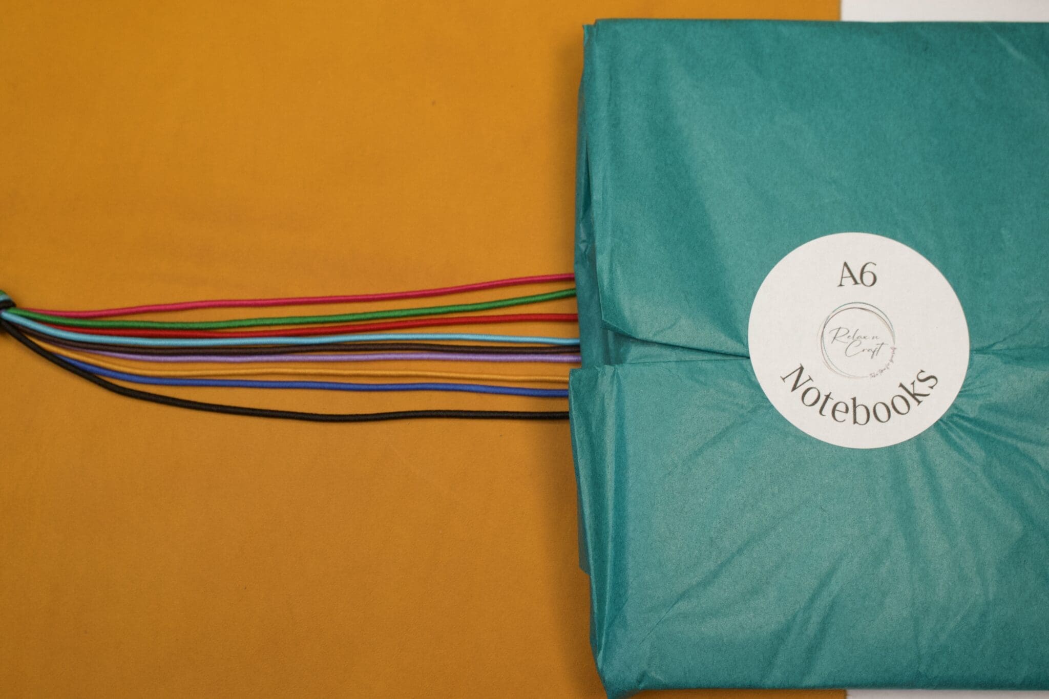 Leather Journal Cover Kit - Saffron