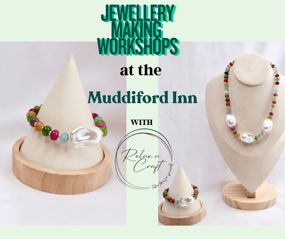 Jewellery Making Workshop at the Muddiford Inn