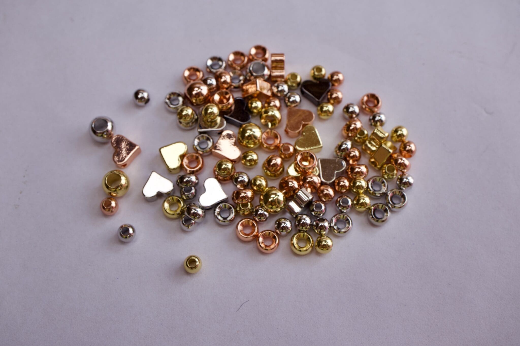 30 grams Mixed Spacer Beads - Image 2