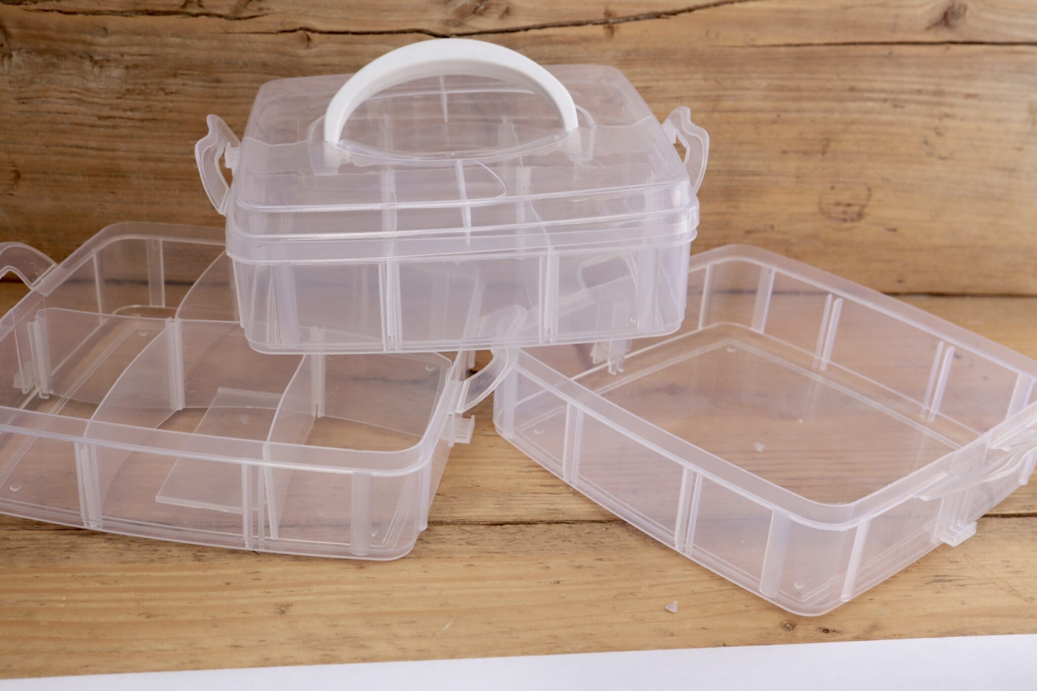 Three-Tier Craft Storage Box - Image 2